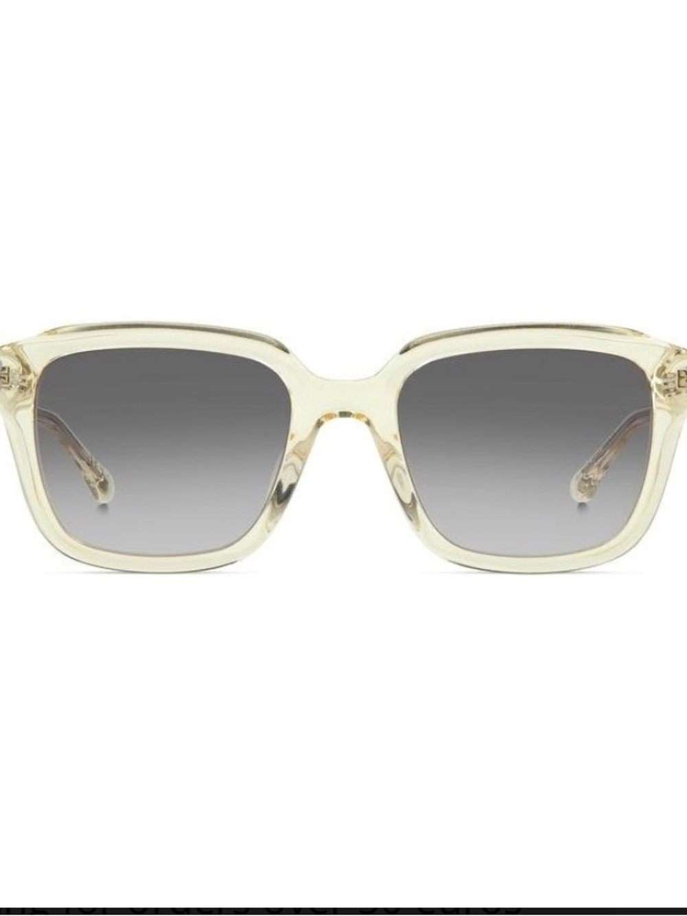 Isabel Marant | Champagne & Gray Smoke Gradient Sunglasses | 56mm | Like New - Picture 2 of 7